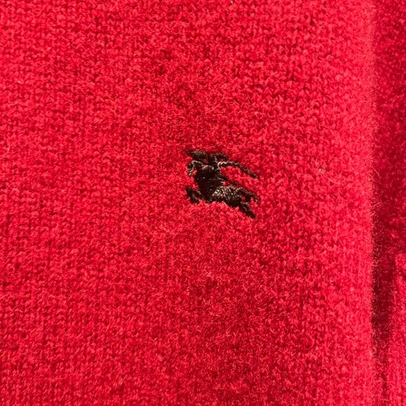 Burberry London Lambswool Men's Sweater - Picture 5 of 6